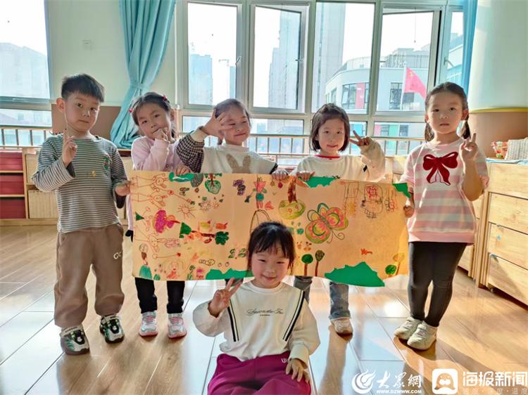 中国·(九游J9)真人游戏第一品牌在孩童心中播撒一片“绿色” 齐河县机关第一幼儿(图5)